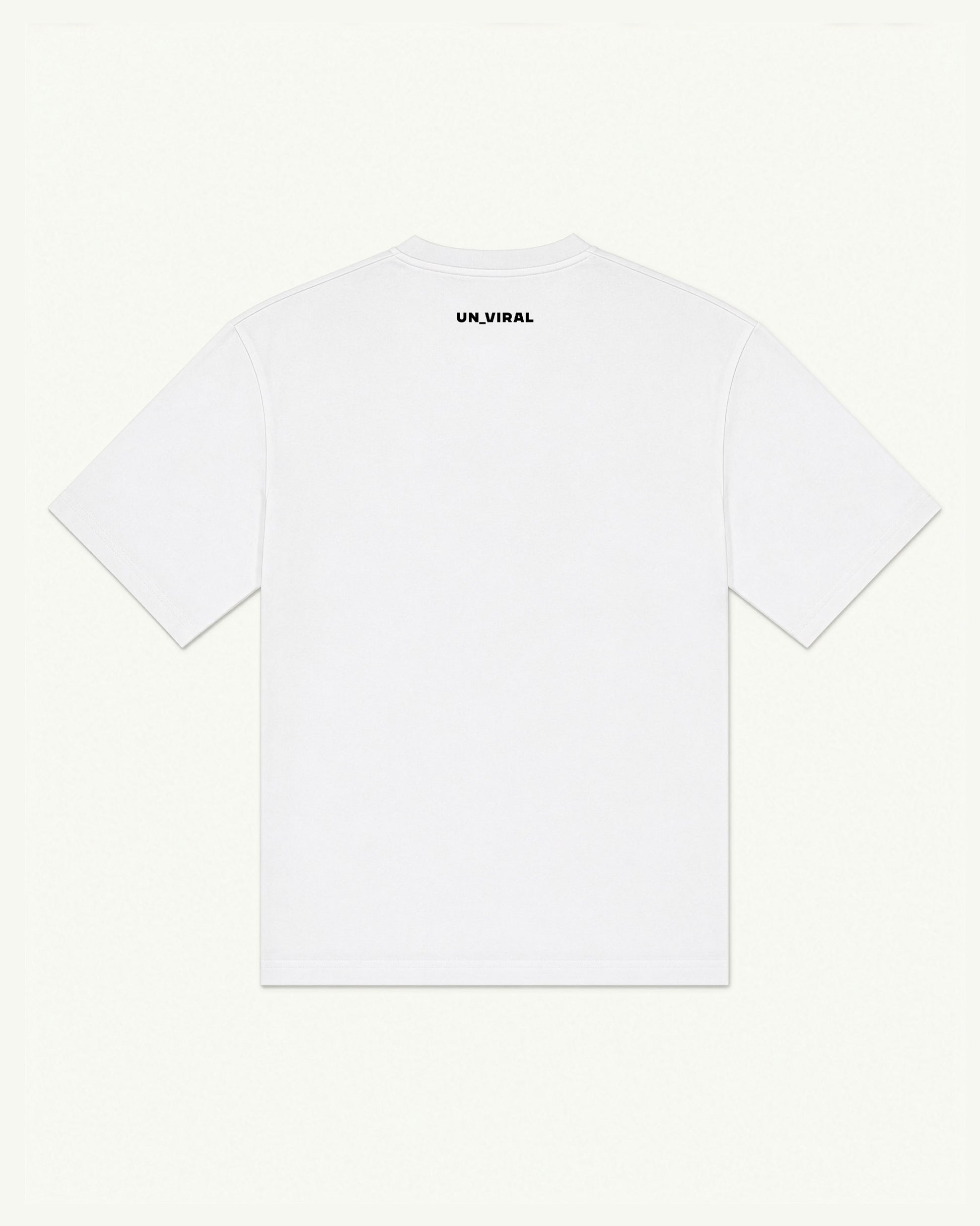 Kill Switch white oversized tee — print detail