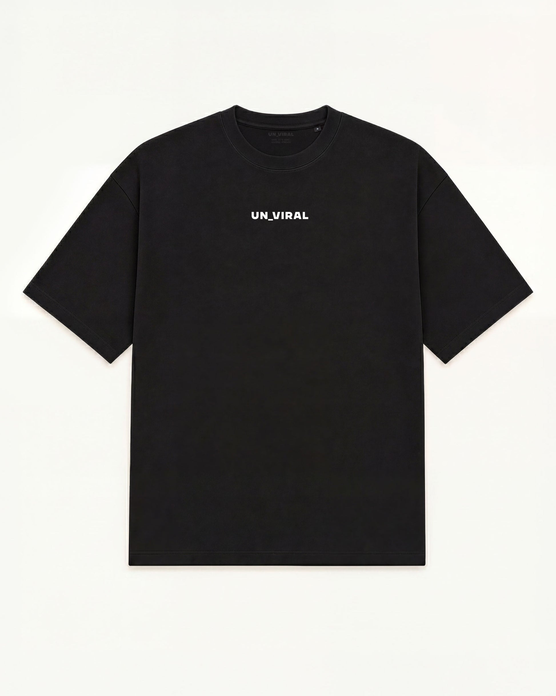 UN_VIRAL oversized heavyweight cotton tee