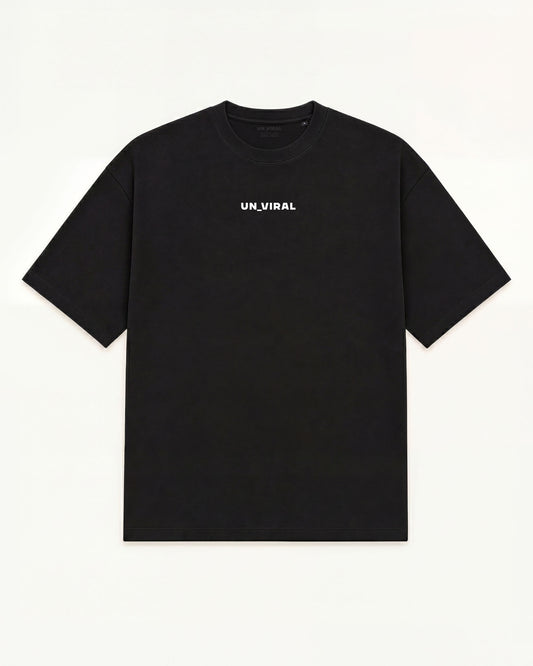 UN_VIRAL oversized heavyweight cotton tee