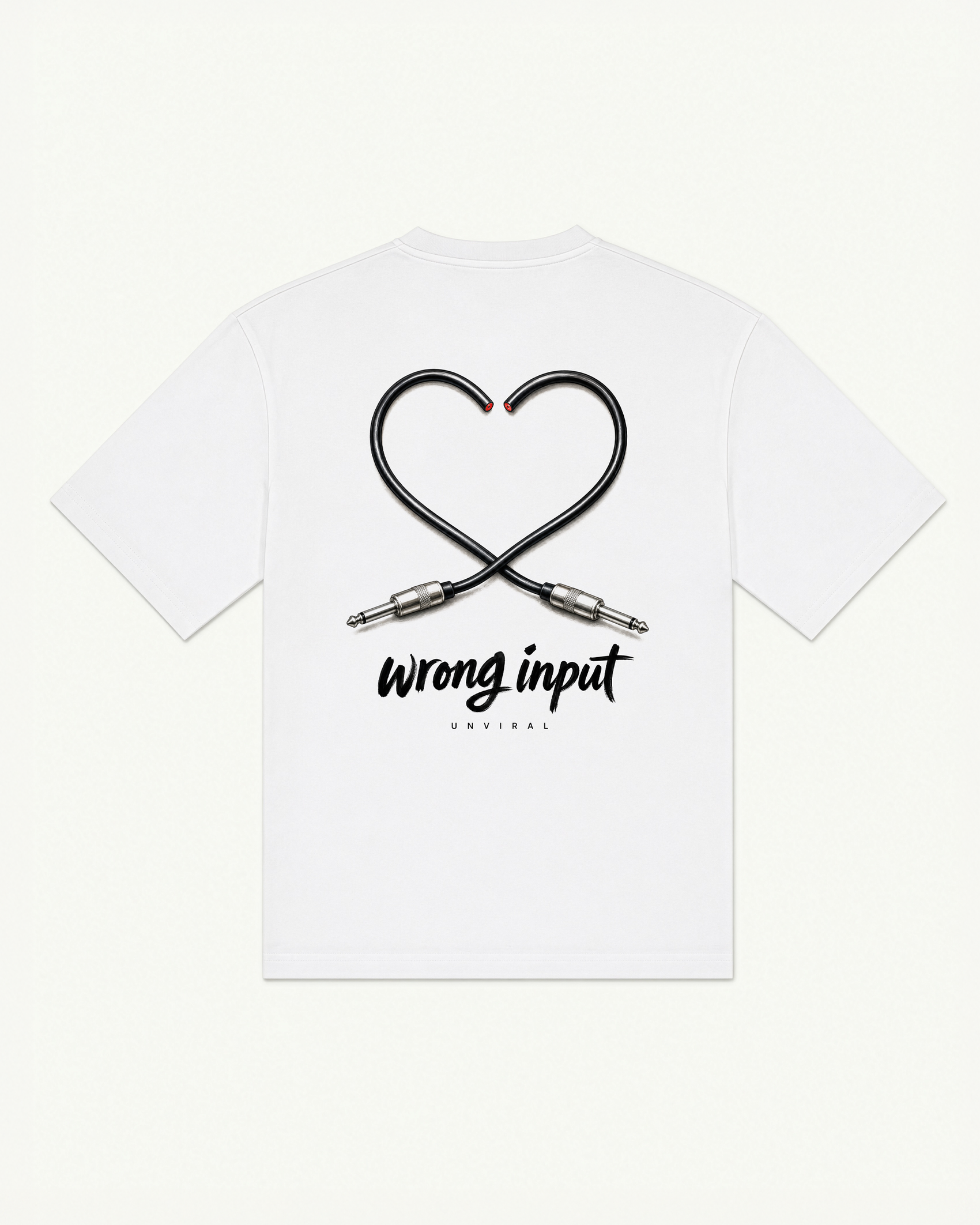 Wrong Input Tee White