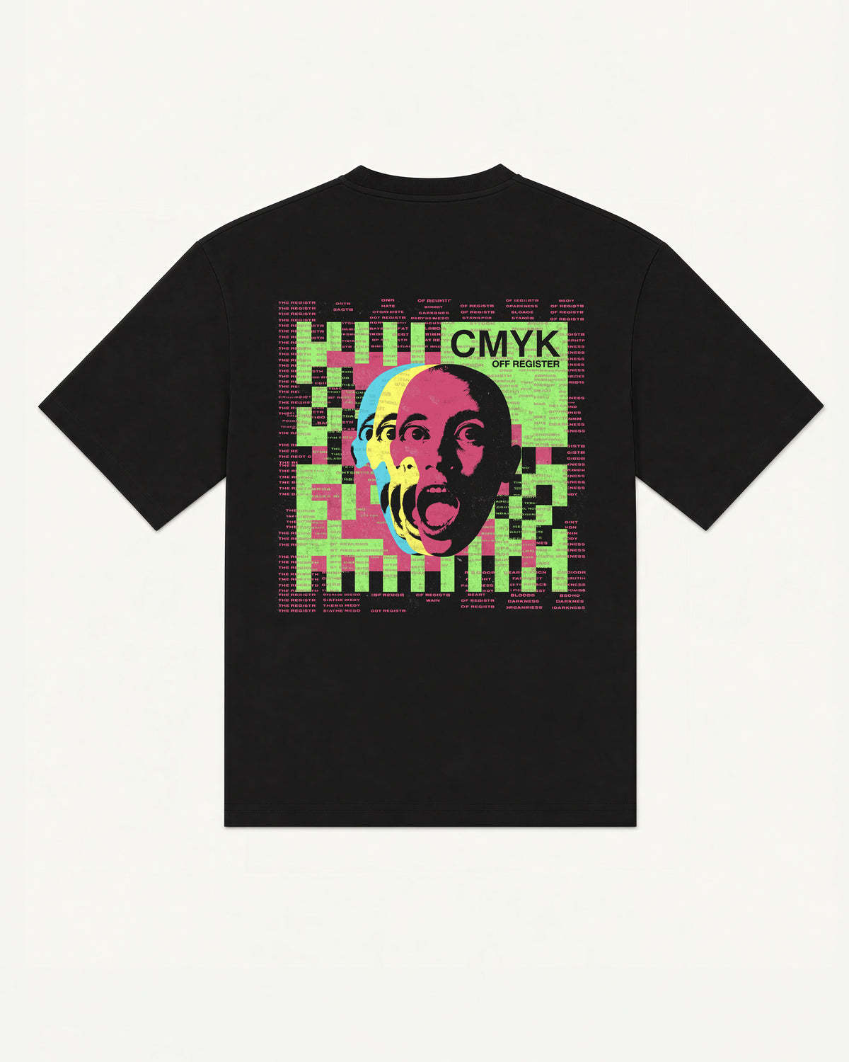CMYK Tee Black